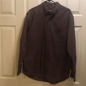 Eddie Bauer plaid shirt long sleeve
